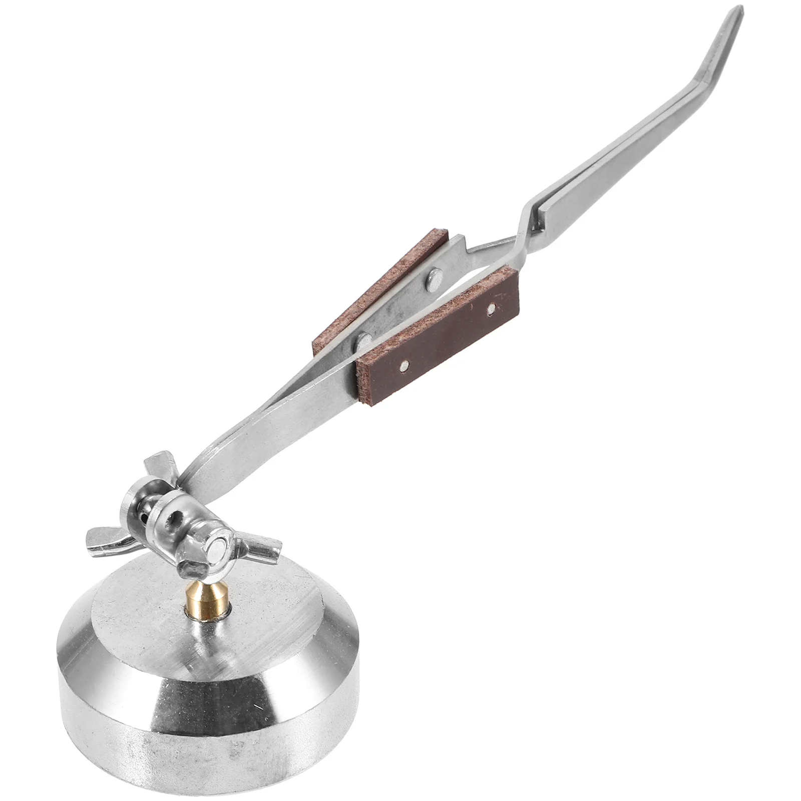 1 stks Bocht Mond Lente Clip Multifunctionele Pincet Voor Sieraden Maken Lassen Craft Precisie Werk Derde Handje Carbon