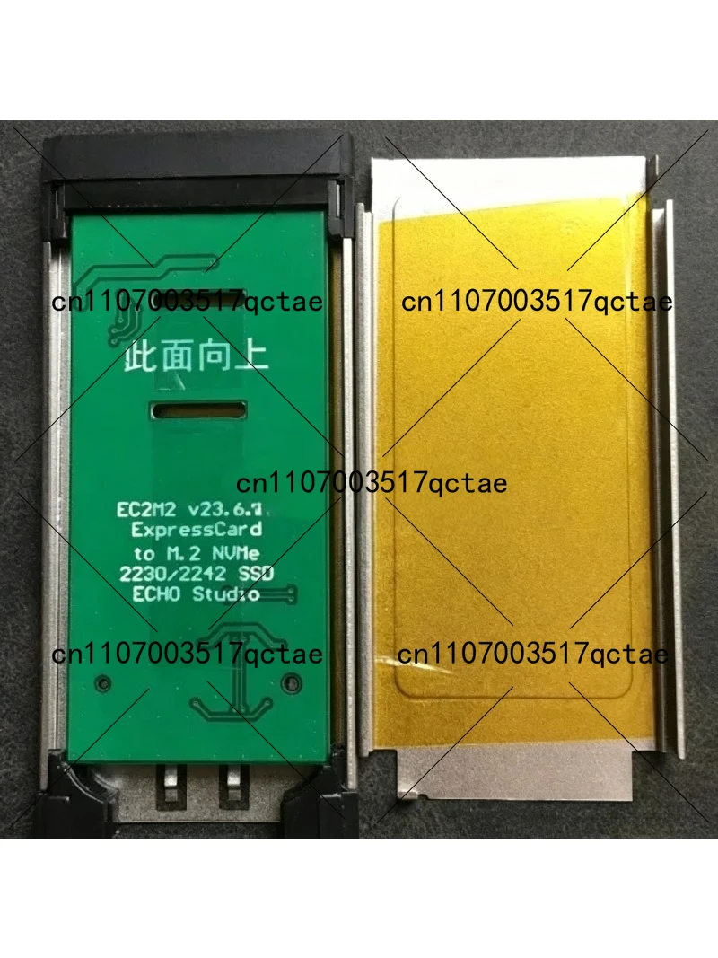 

1Pcs ExpressCard to SSD Expansion Card NVMe Hard Drive M.2 2230 2242 SSD X230 Notebook