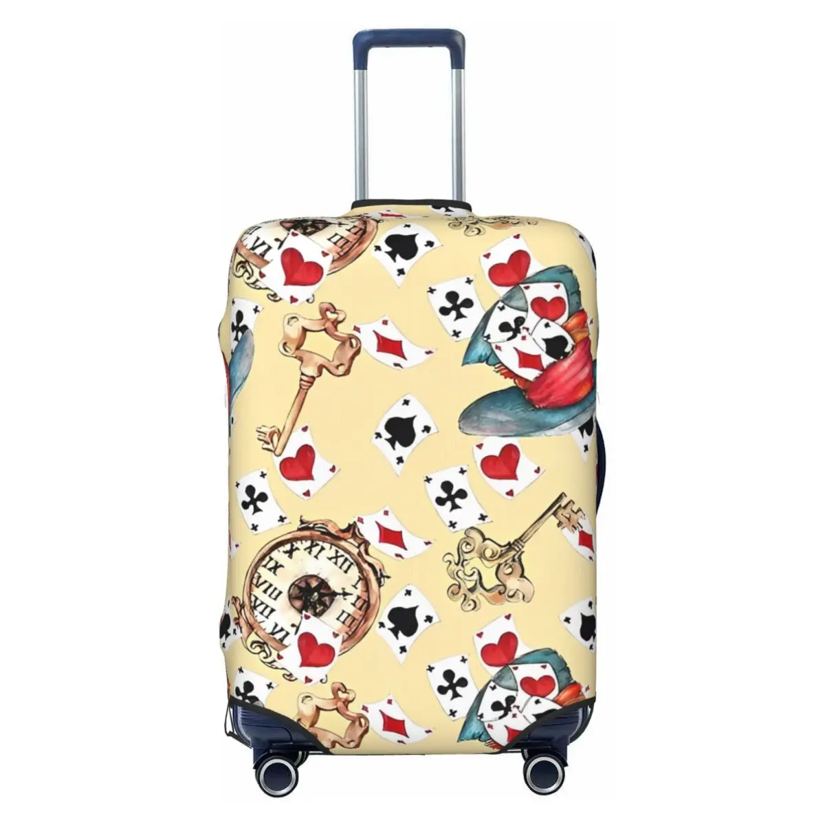 

Чехол для чемодана «Алиса в стране чудес» для отдыха и путешествий, полезные принадлежности для багажа, защита