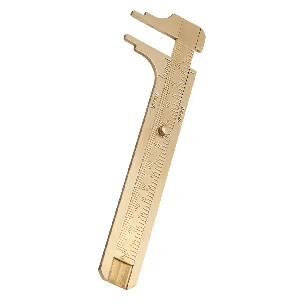 مقياس مزدوج الورنية الفرجار 80 مللي متر/100 مللي متر جيب انزلاق مقياس الجيب الفرجار لقياس المجوهرات والأحجار الكريمة والخرز