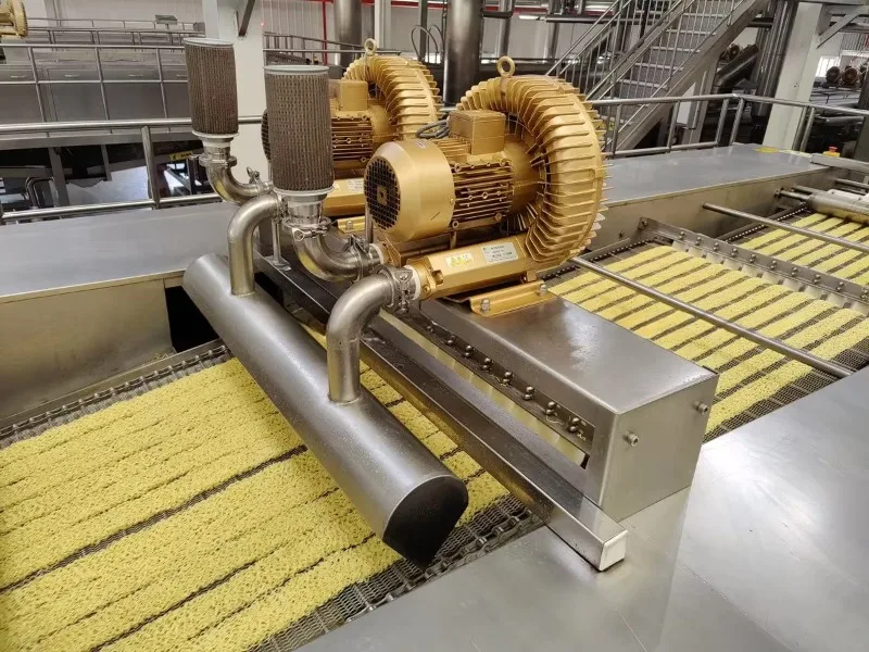 Customized Custom Non-Fried Instant Noodle Production Line Square Round Noodle Blocks Multi-Size Adaptation