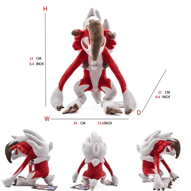 Pokémon Großes Plüschtier, Erd-Schildkröte, Huangyan-Wolf, Soloya, Feurdrache, Spielzeugpuppe, Plüschtier Chi
