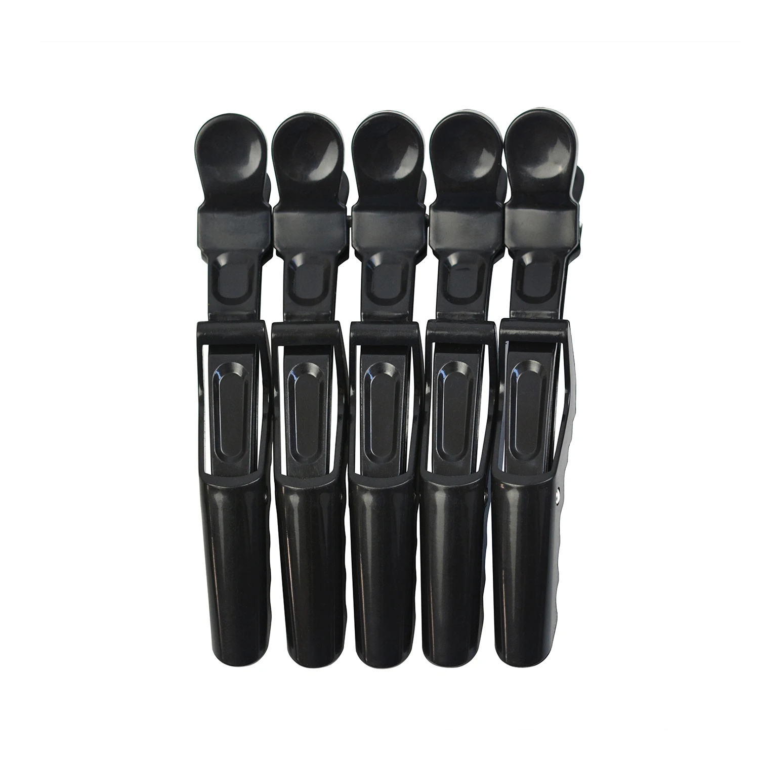 10 Pcs Crocodile Hair Clip Non-Slip Alligator Hair Clamps Clips Professional Hairdressing Styling Tool Black/Mixed Colors