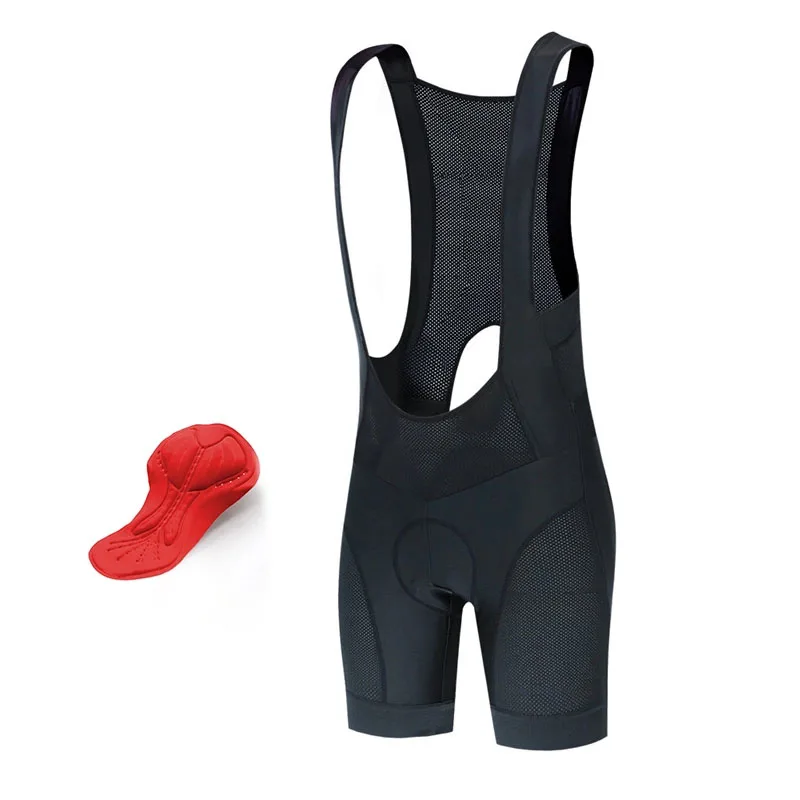 Custom Seamless Men Wear Bike Cycling Padded Riding Bib Tights Bicycle Bib Shorts Cycling Bib Pants
