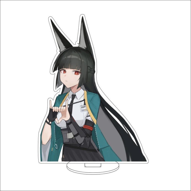 Hoshimi Miyabi Acrylic Figure Stand Model Cute Desk Decor Standing