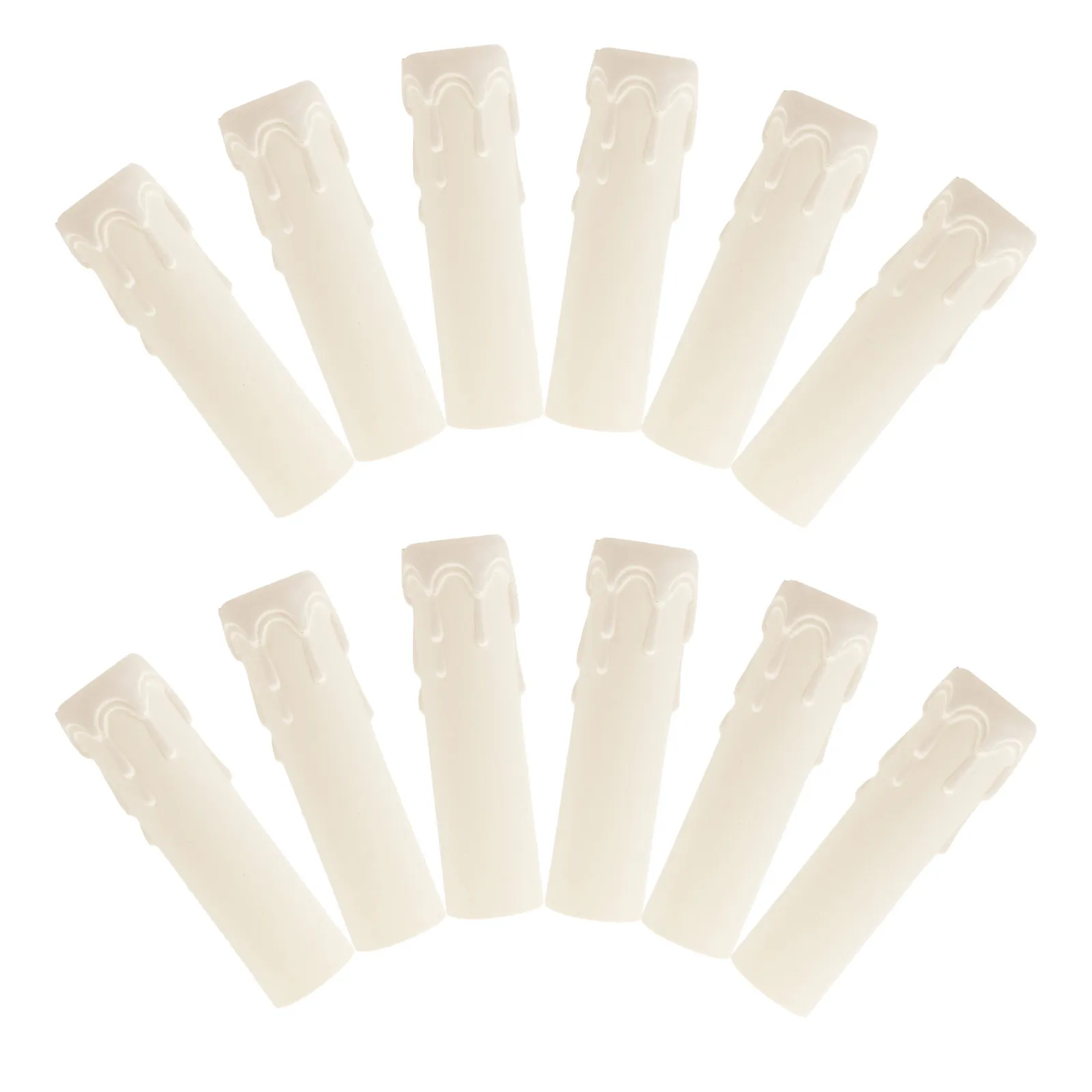 

20 шт. элегантных пластиковых колпачков для розеток с узором «слеза», водонепроницаемые, легкие, в ретро-стиле, для декоративной люстры