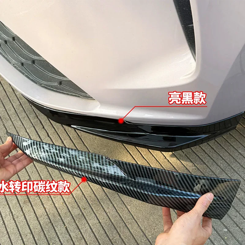 For MG 4 MG4 Urban 2026 2027 Automotive front bumper protection angle ABS material exterior modification parts view 3