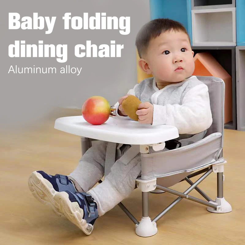 Outdoor Camping Chair Mini Folding Portable High Chair for Infants Toddlers