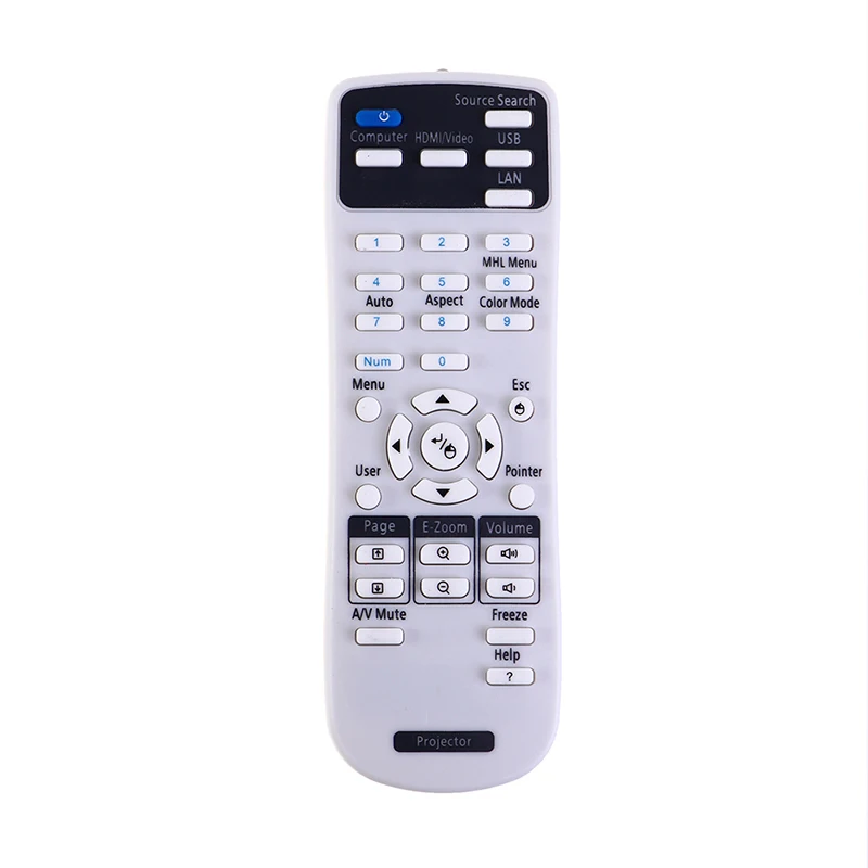 Remote Control FOR EPSON 1599176 Projector Fernbedienung EX3220 EX5220 EX5230 EX6220 EX7220 725HD 730HD