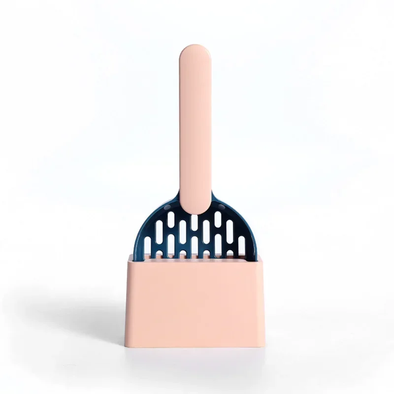 Pet Litter Scoop Set Specialized Cat Litter Filter Matching Base Fine Hole Cat Scoop Cleaning Pet Supplies_voghion.com