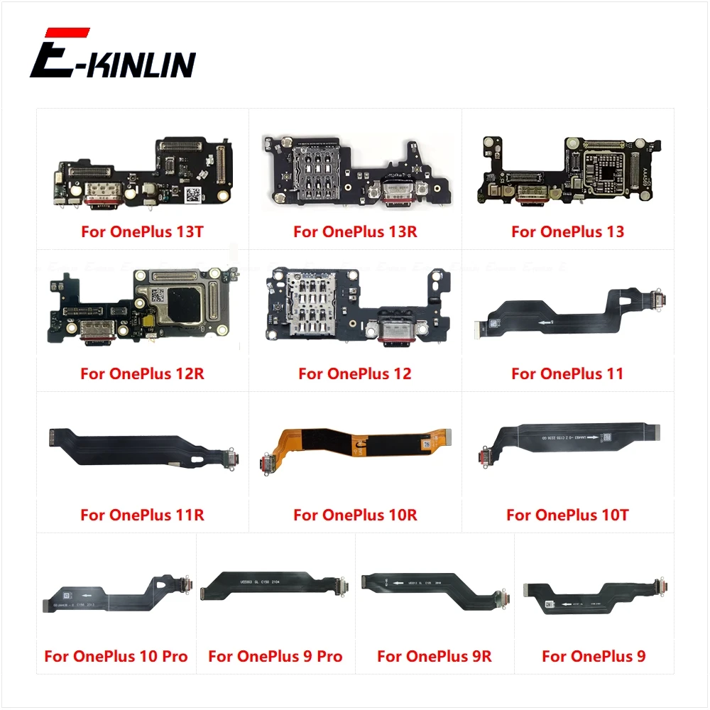 Charger USB Dock Charging Dock Port Board Microphone Flex Cable For OnePlus 9 10 Pro 9R 9RT 10T 10R 11 11R 12 12R 13 13R 13R 13S image 2