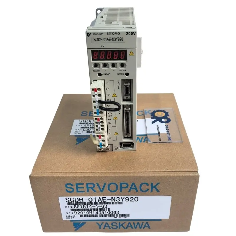 

New In Box Yaskawa SGDH-01AE-N3Y920 Servo Drive Fast Shipping