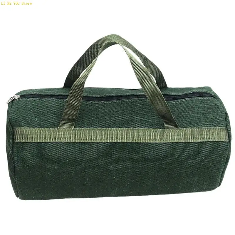 W3JE Heavy Duty Canvas Tool Bag Tool Tool Tool Tool Tool Tool สำหรับช่างไฟฟ้า Handymen