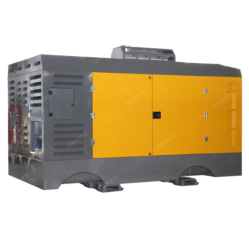 alta presión móvil diesel de la máquina 1285cfm 1150 Cfm del compresor de aire de 35bar 30m3