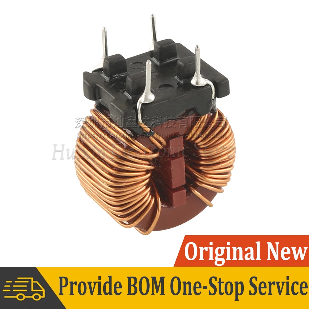 Common Mode Choke Coil Inductor Base 3.3mH 2.5A Switching Switch Power Supply Signal Line Filter 744823333 DIP Plug IN NEW