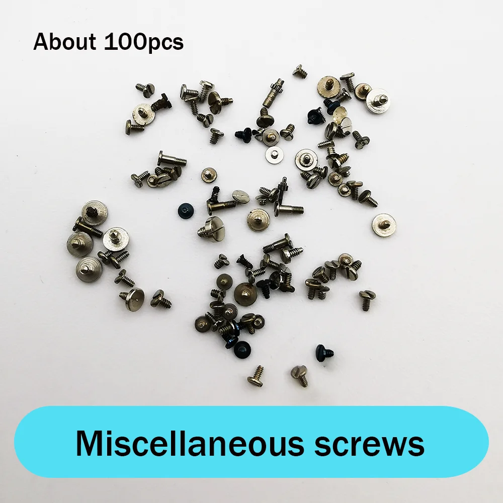 Miscellaneous Screws Watch Movement Accessories Various Sizes One Bag Contains About 100 Screws Watch Repair Parts