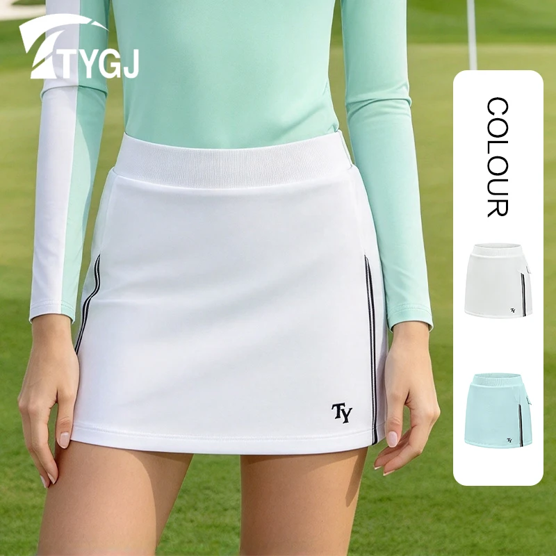 summer-new-golf-skort-anti-chafing-anti-exposure-pencil-skirt-elastic-waist-versatile-a-line-skirt-for-tennis-fitness