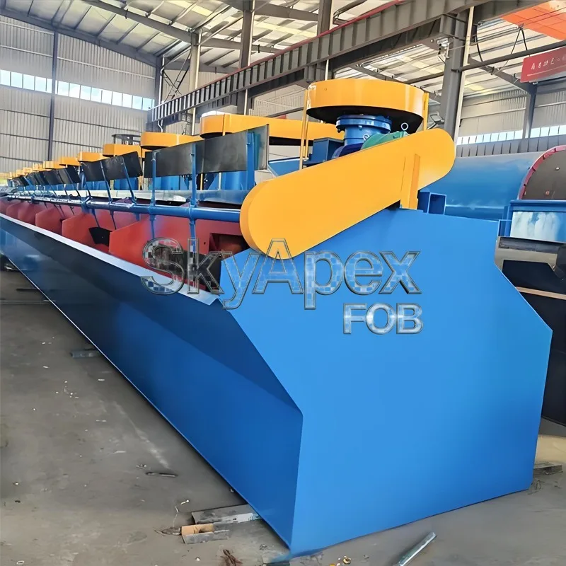 Deposit SF Series Flotation Machine Multi Cell Flotation Line Large Lead Zinc Copper Gold Ore Processing Equipment FOB Price