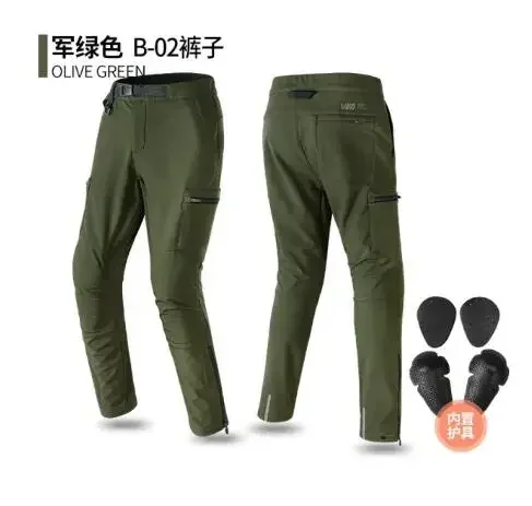 Winter Motorcycle Pants Biker Moto Goods Trousers Protection Clothing Reflective Gear Jeans Racing Riding