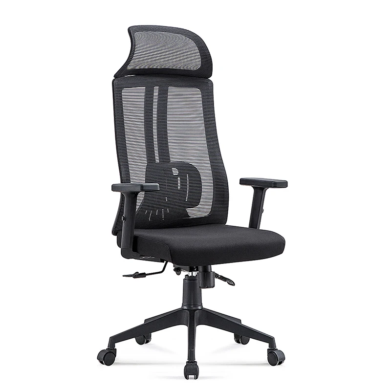 

Foshan Modern Ergonomic High Back Fabric Lifting Executive Office Chair, Full Mesh, Electric Adjustment, with Rotating Wheel