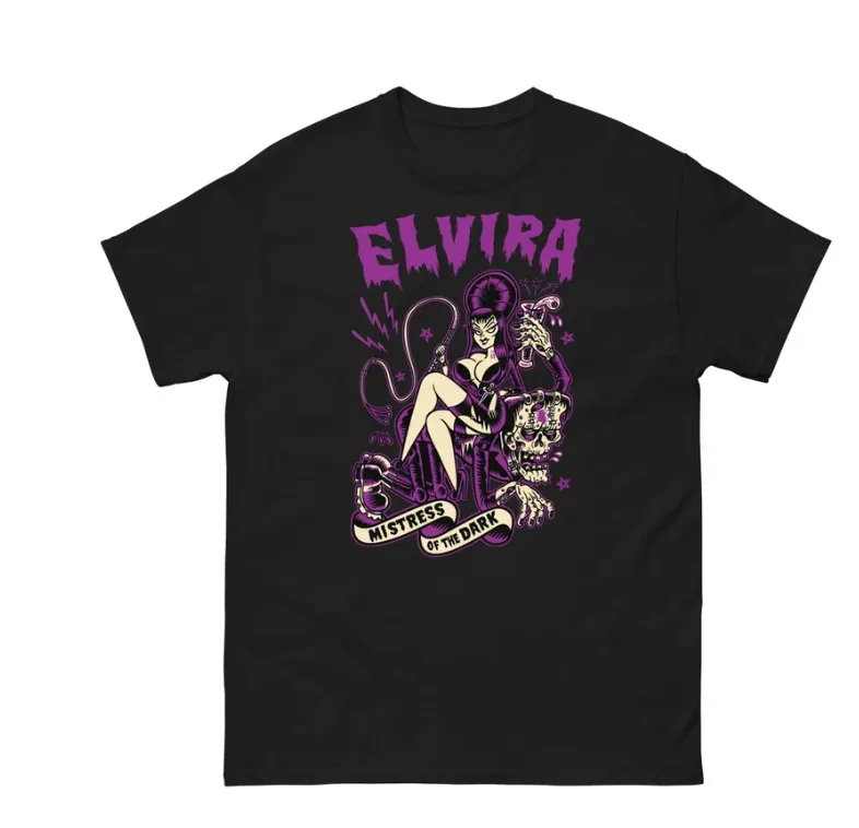 Mistress of the Dark Tee – Purple