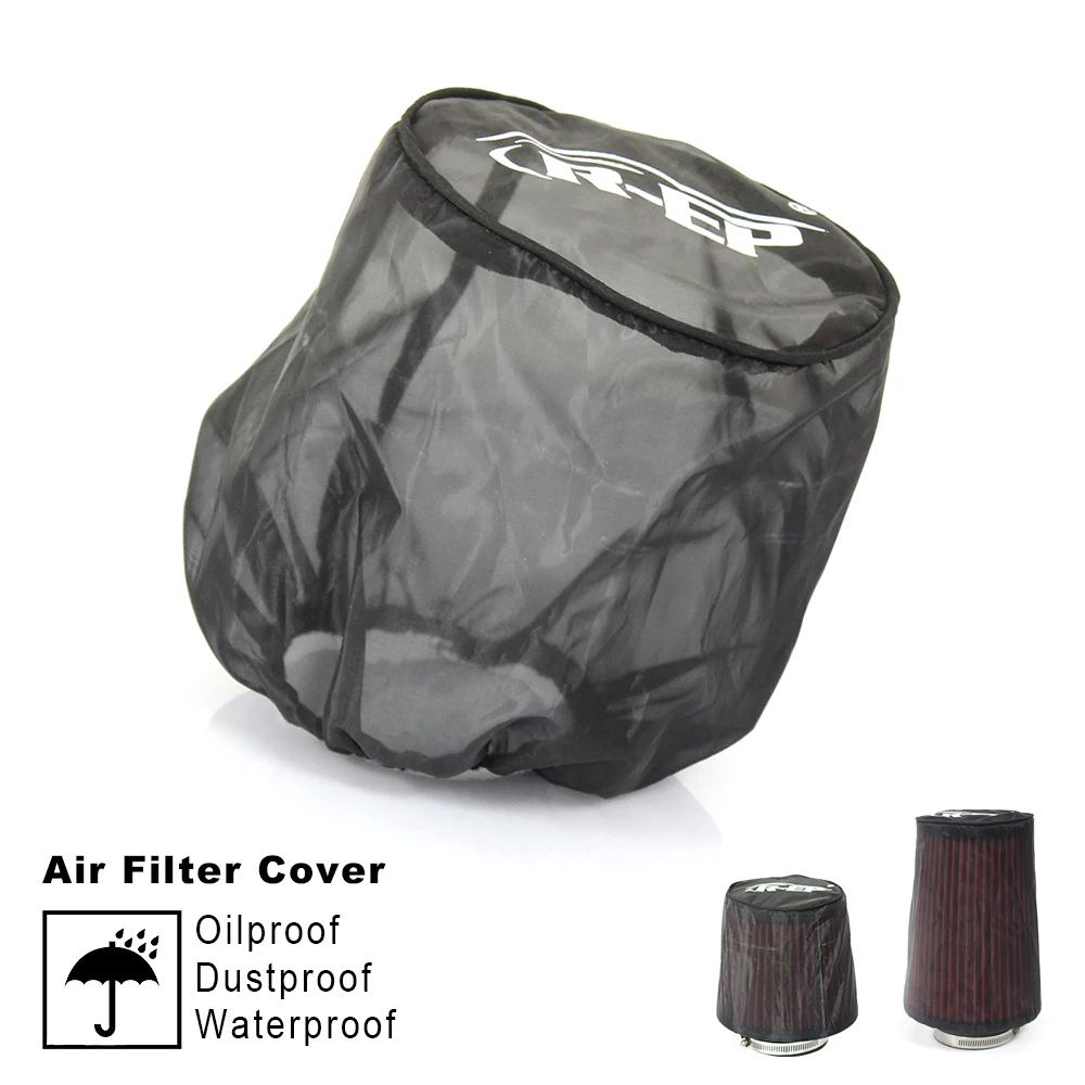 Cone Air Filter Protective Cover Universal Waterproof Dustproof Oilproof for Sport Car High Flow Cold Air Intake Filters