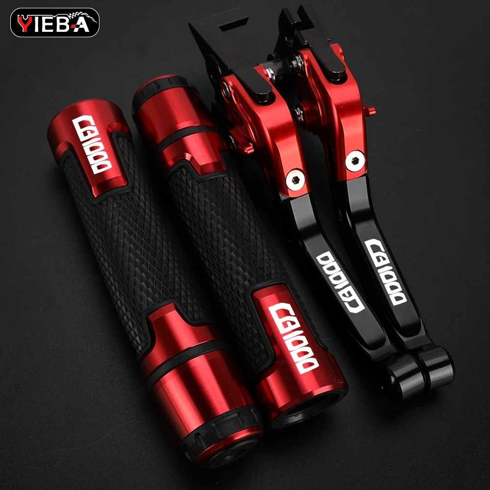 

Motorcycle Adjustable Brake Handle Clutch Levers Handlebar Grips Ends For Honda CB1000 CB-1000 CB 1000 1993-1996 1995 1994 Parts
