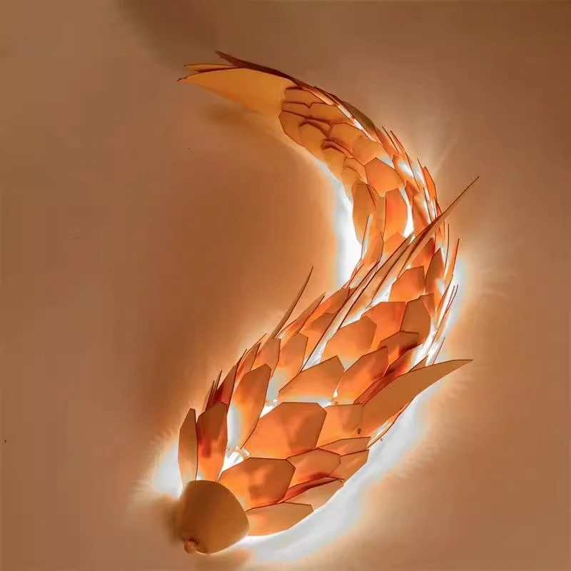 Nordic Modern Style Creative Hotel Living Room Dining Room Villa Art Handmade Atmosphere Lighting