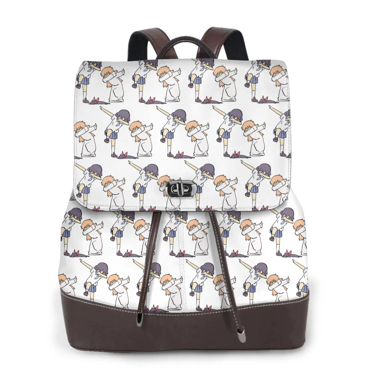 scene-of-nano-and-hakase-dabbing-azumanga-daioh-bookbag-school-student-bags-hiking-travel-daypack-for-women-derma-backpack