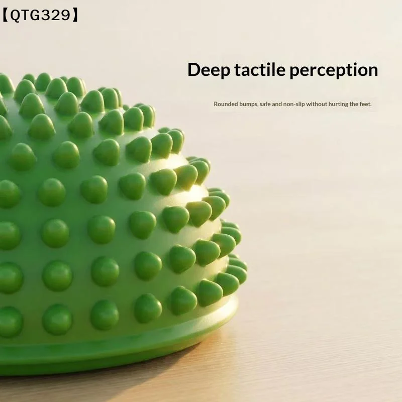 Sensory Stone Durian Massage Balancing Stepping Stone Children Balance Training Prop Training Balance Ball Fitness Equipment[T]