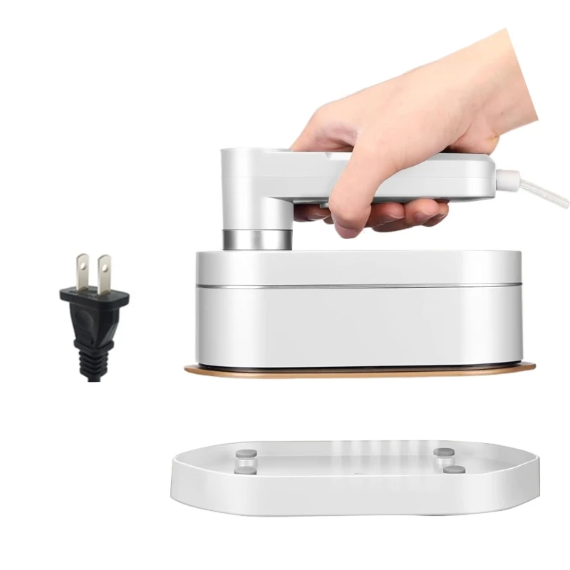 Máquina planchar eléctrica mano ligera, vaporizadores ropa, calor rápido, tela para hogar, viaje para