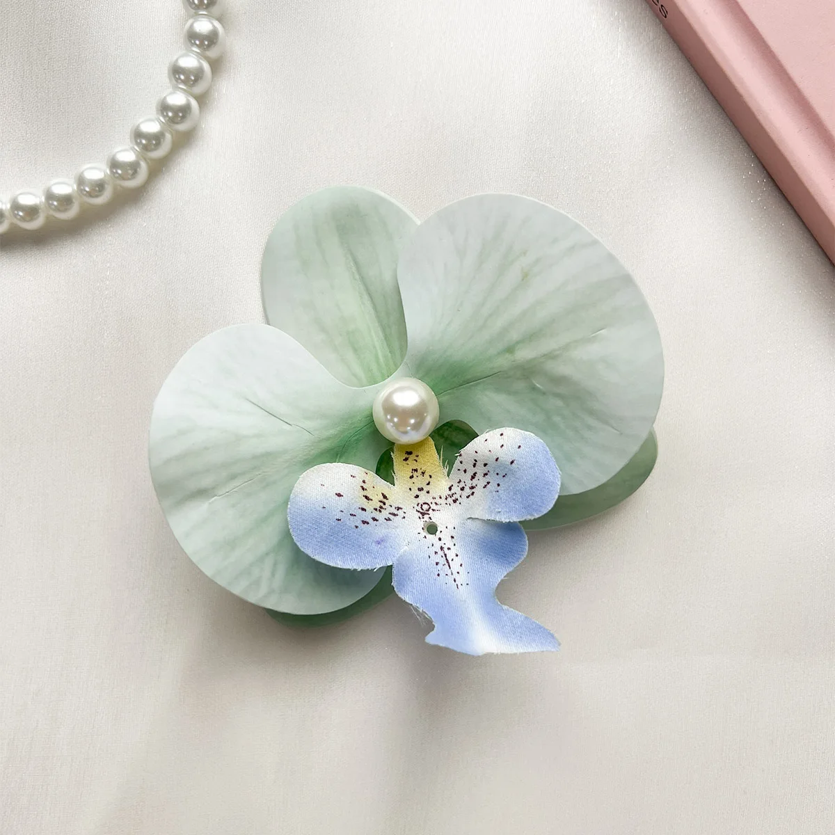 Butterfly Orchid Simulation Flower Hair Clip, Chic Design