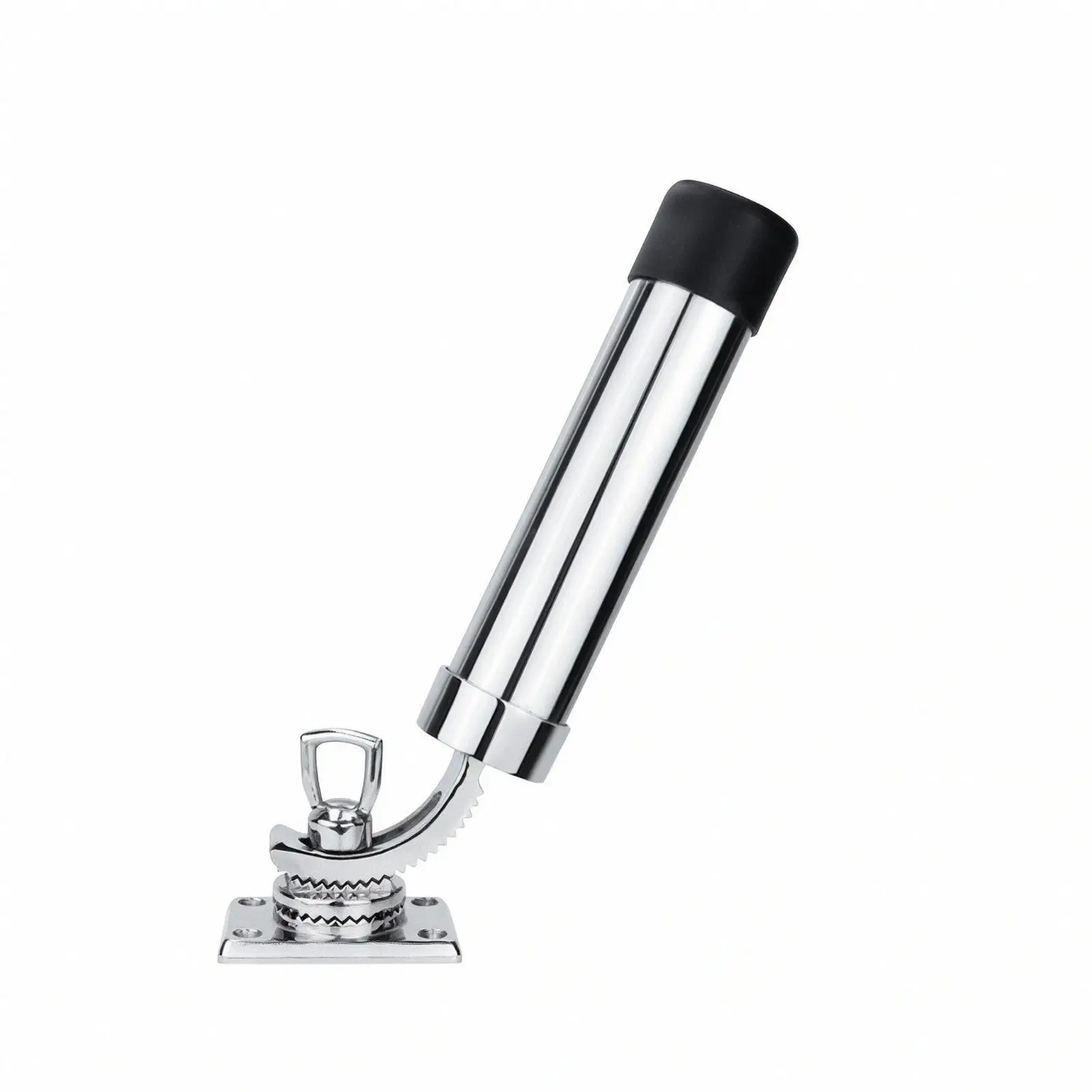 Boat Rod Holder with Adjustable Swivel Rustproof Marine Rod Holder Hardware Long-Lasting Secure for Anglers, Boats, Yachts