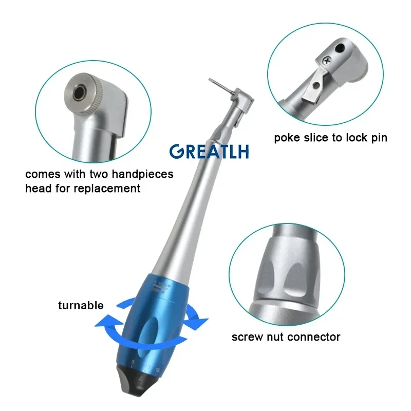 Dental Universal Implant Torque Wrench with 16pcs Screwdrivers Dental Implant Tool Dental Instrument