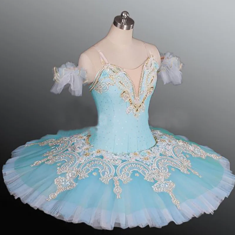 Tutu di balletto professionale classico per bambini adulti Tutu di pancake bianco del lago dei cigni Ballerina Costume da ballo per feste Balle