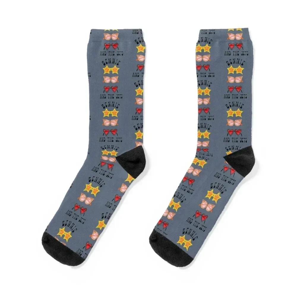 

Bennie and The Jets Socks sport kawaii designer brand valentine gift ideas Socks Women Men's