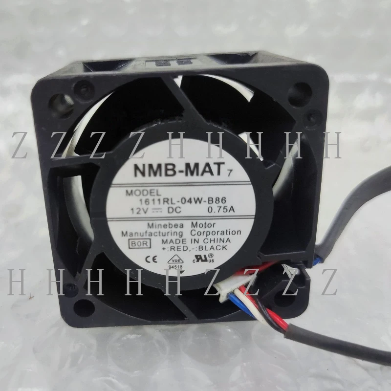 

Z 1PCS New NMB 1611RL-04W-B86 12V 0.75A Server Fan#QW