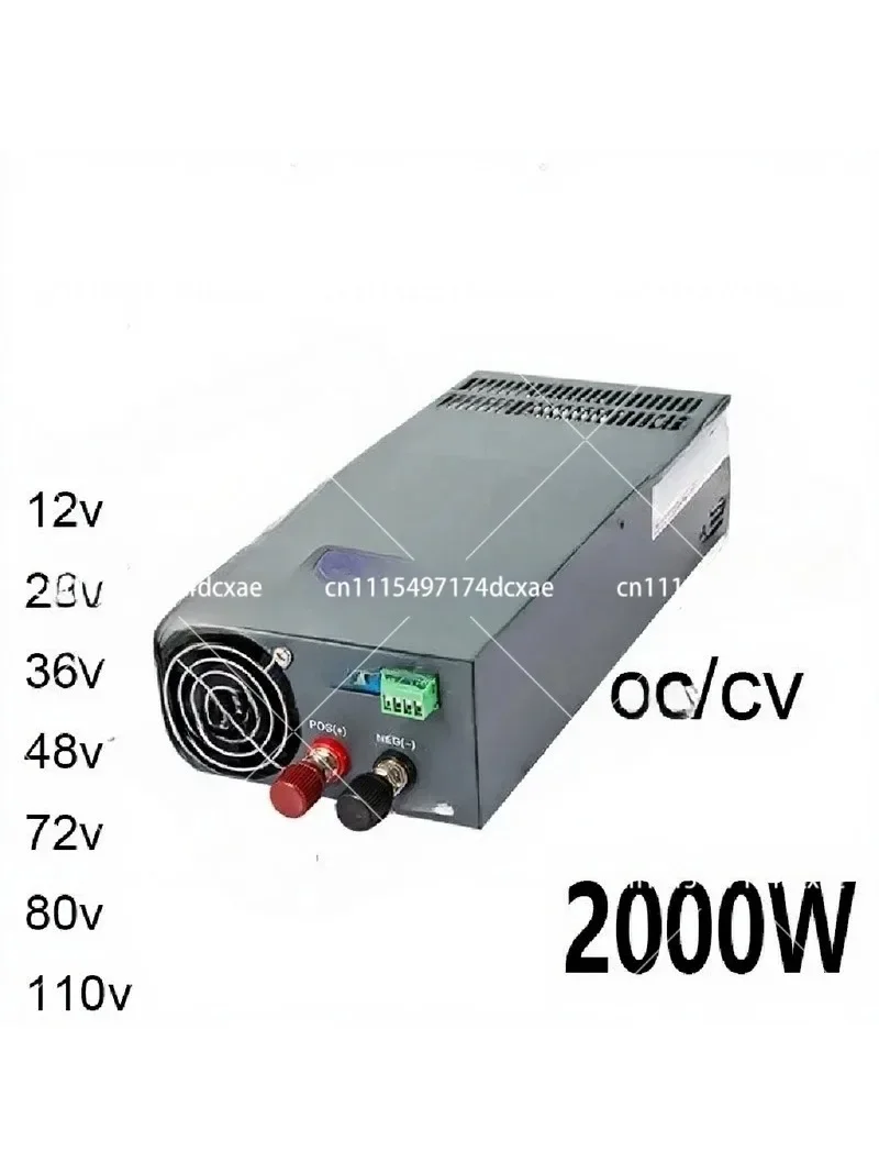 Adjustable 2000W Power Supply 150A-120A Current 12V-110V Voltage CC/CV Display 0-10V for Electronics Lab Equipment