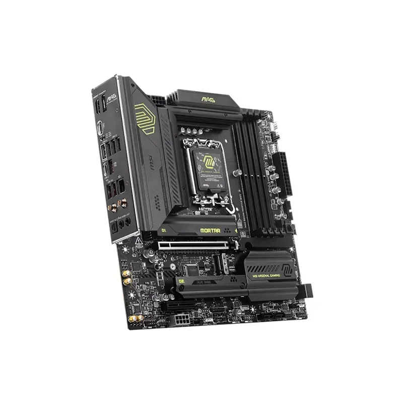 【CHIMU HOME】LGA 1851 M-ATX B860 게이밍 마더보드 WIFI7 PCIe5.0 M.2 DDR5 코어 울트라 시리즈 프로세서용 썸네일 4