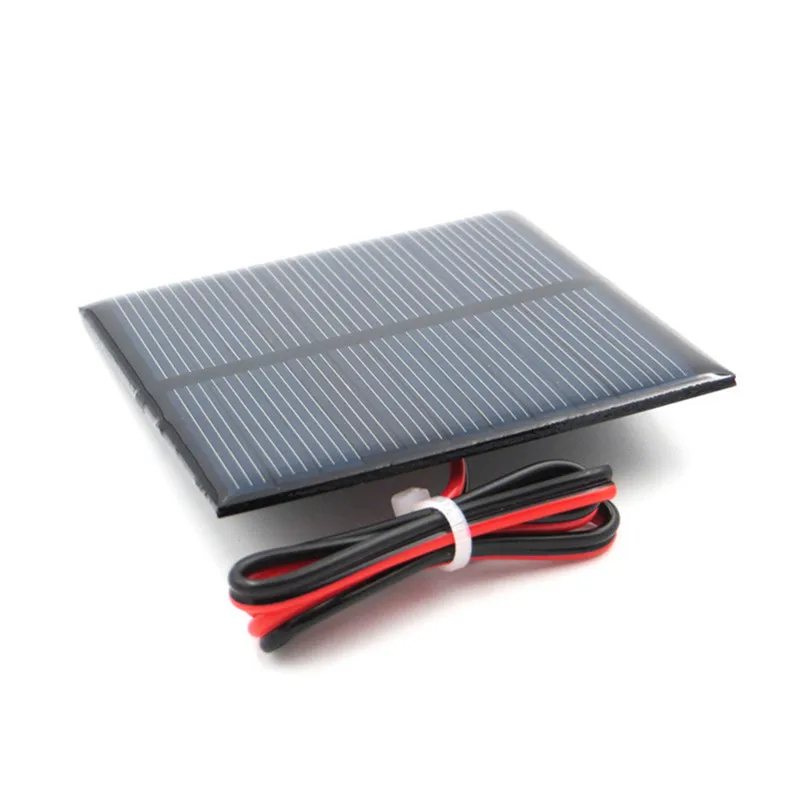 High Qaunlity Min Solar Panel 5V 5.5V 1W 1.6W 150mA 160mA 200mA 250mA 500mA DIY Solar kit/Battery Cell Phone Charger with cable