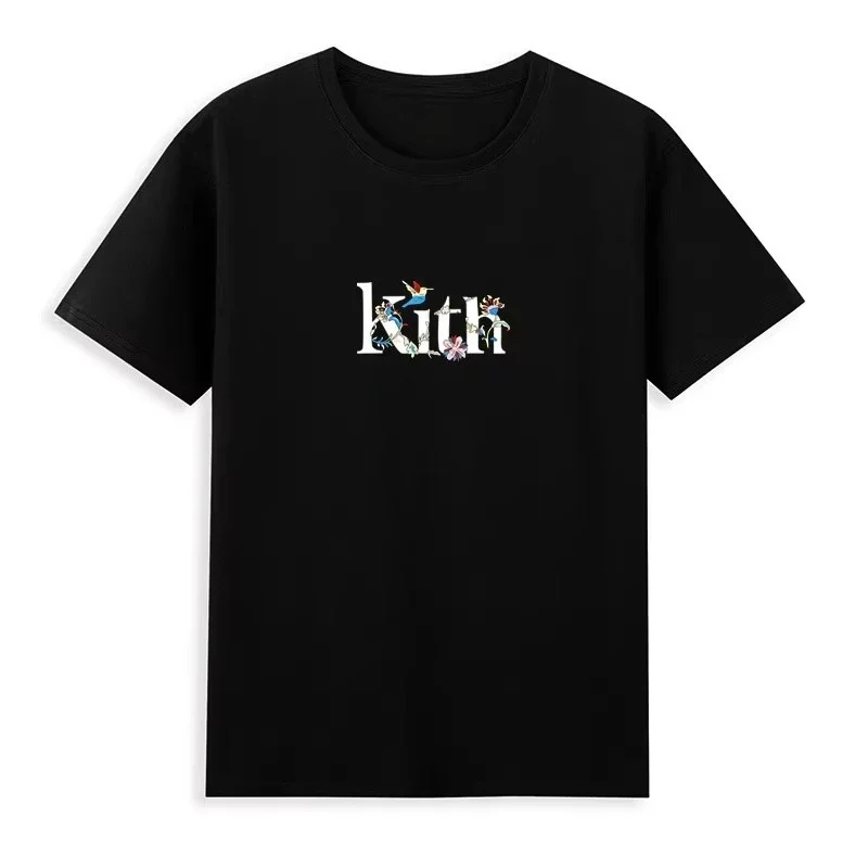 2026 Neues Einfarbiges Rundhals-T-Shirt mit Druck, Einfaches Quadratisches Textmuster, Herren- und Damen-Baumwoll-Kurzarm-T-Shirt – Detail 3