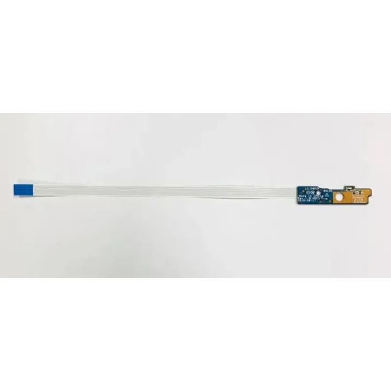 Novo cabo da placa do botão do interruptor de alimentação para dell inspiron 15 5000 5567 5565 5767 5768 placa LS-D802P 3jfc3 nbx0001yy00