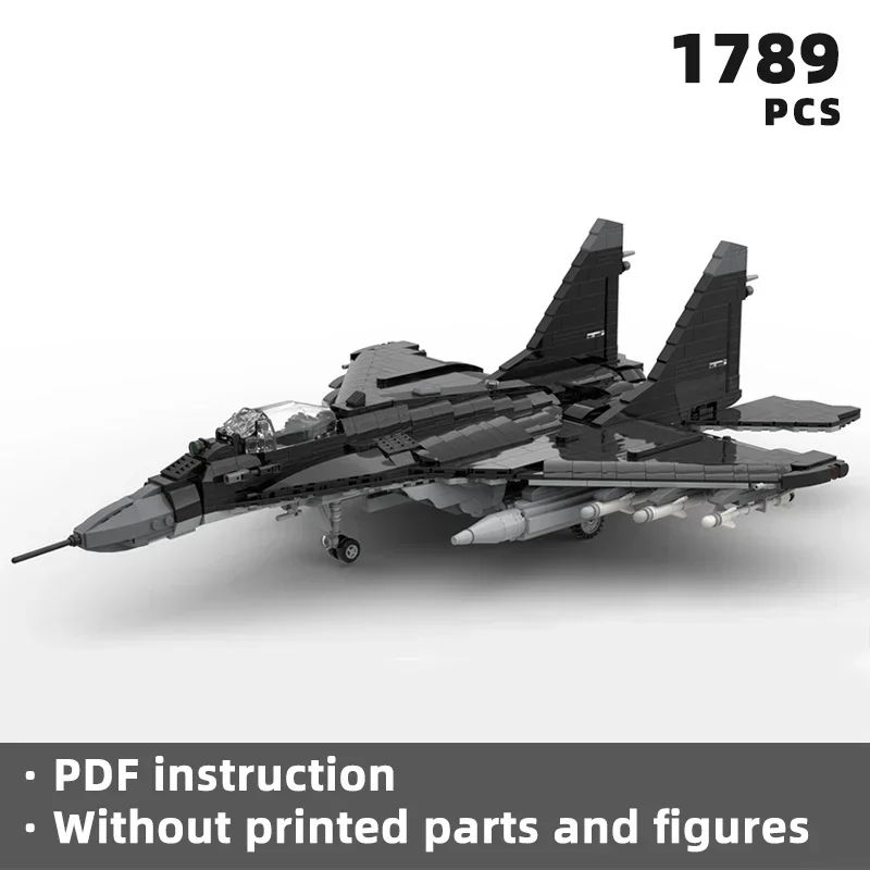 

Высокодетализированный современный истребитель Mig 35-S, реактивные кирпичи, блоки самолетов, военный самолет на заказ, Moc Building, США, США, США