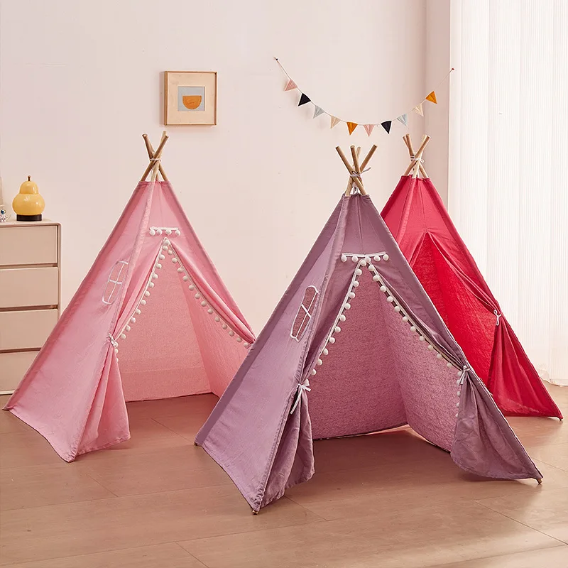 Tente de château de princesse intérieure et extérieure, maison de jeu pour enfants, utilisateur de maison indien, jouet transfrontalier, maison de jeu de château de princesse