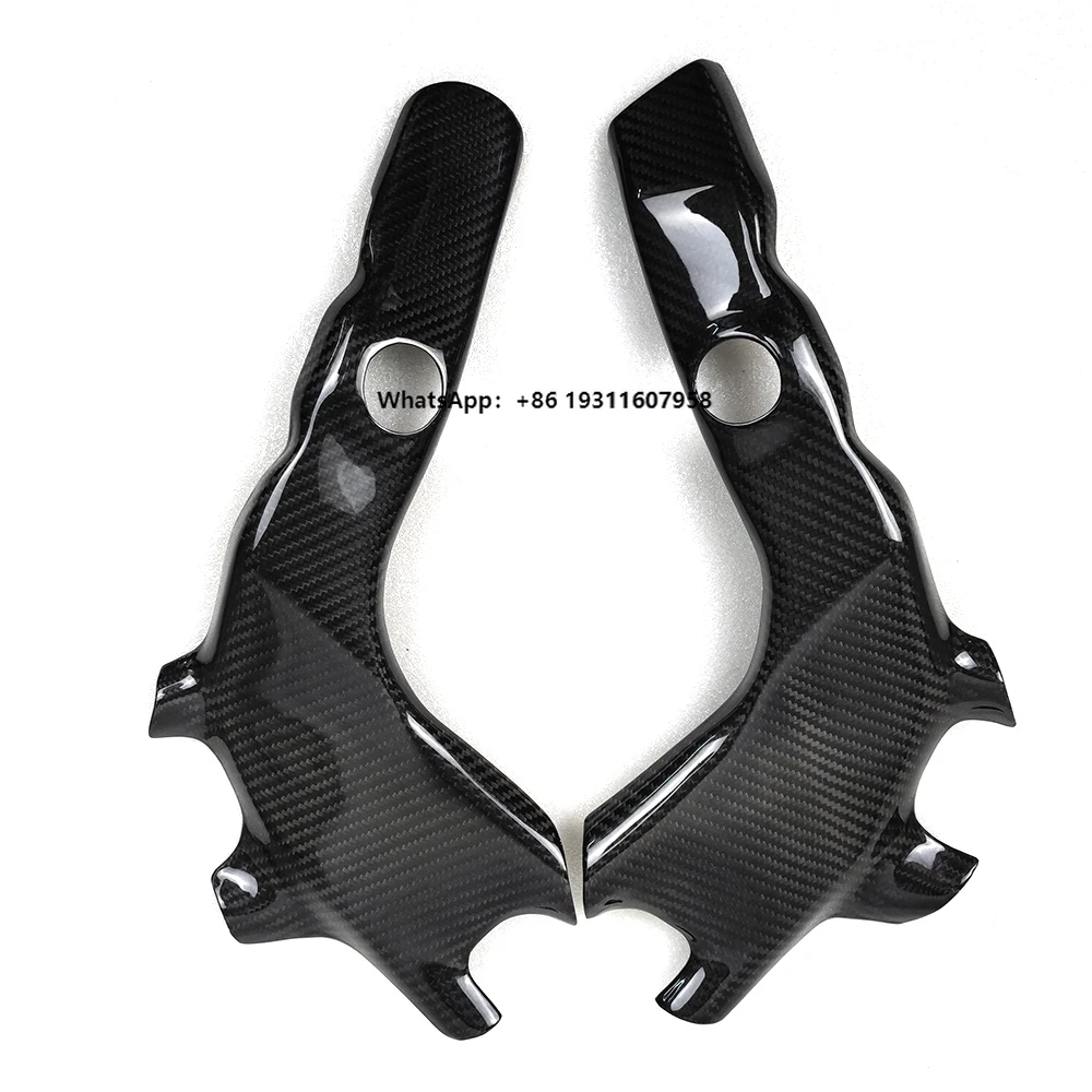 

Motorcycle Carbon Fiber Frame Cover Side Fairing Motorcycle Accessories for Kawasaki ZX25R ZX 25R 2020-2021