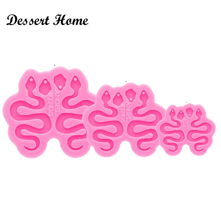 DY0717 Bright Snake mold Resin Craft for Earring, Chocolate Silicone Molds, DIY Epoxy  Jewelry Resin Casting Molds