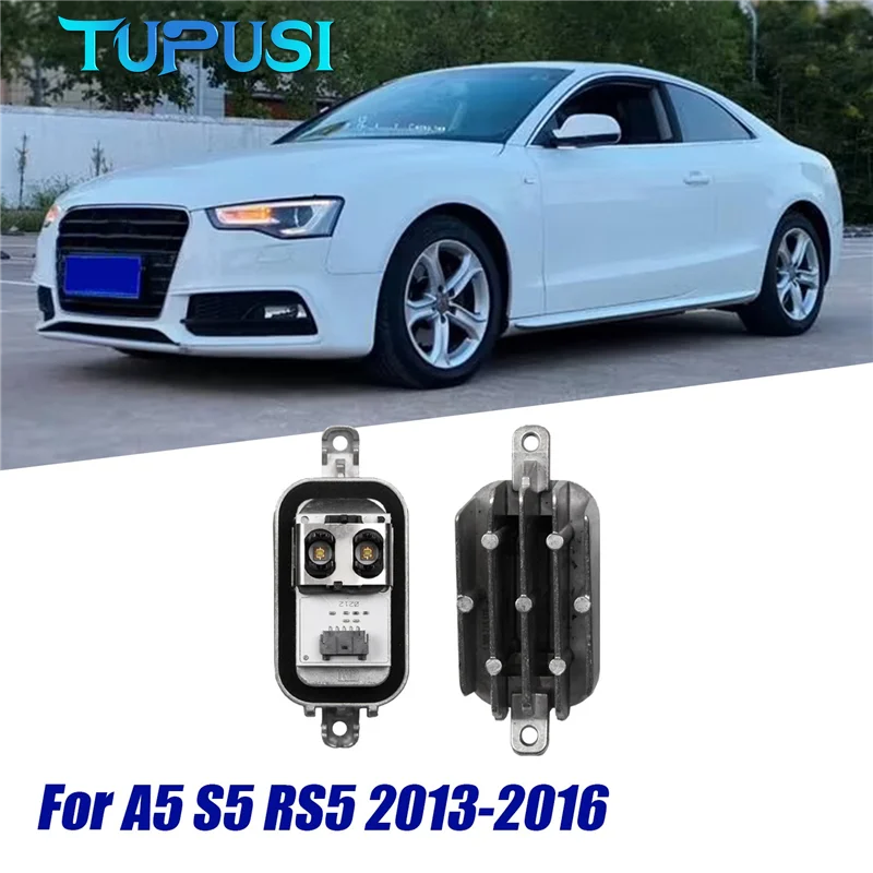

1305715178 Car Xenon LED Headlight Control Unit for Audi A5 S5 RS5 2013-2016 DRL Daytime Running Light Source Module