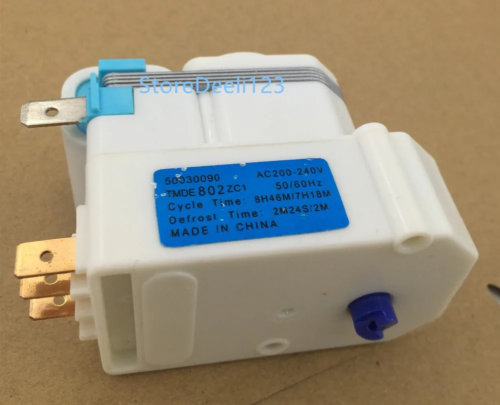 1 قطعة لمؤقت تذويب الثلاجة الجديد TMDE802ZC1 مؤقت إزالة الجليد