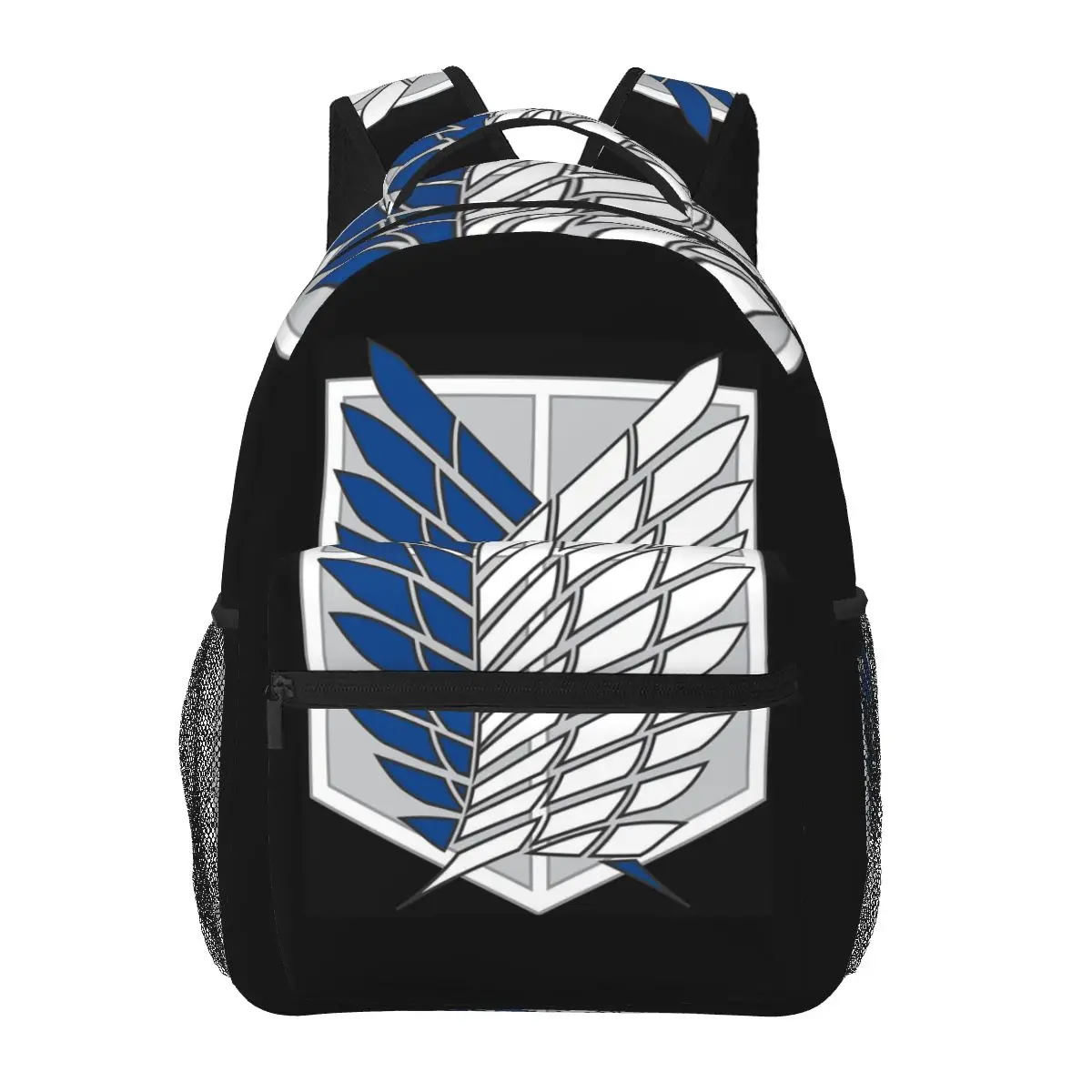 

Рюкзаки «Атака Титанов» для мальчиков и девочек, сумка для книг, школьные сумки для студентов, дорожный рюкзак с героями мультфильмов, сумка на плечо большой вместимости