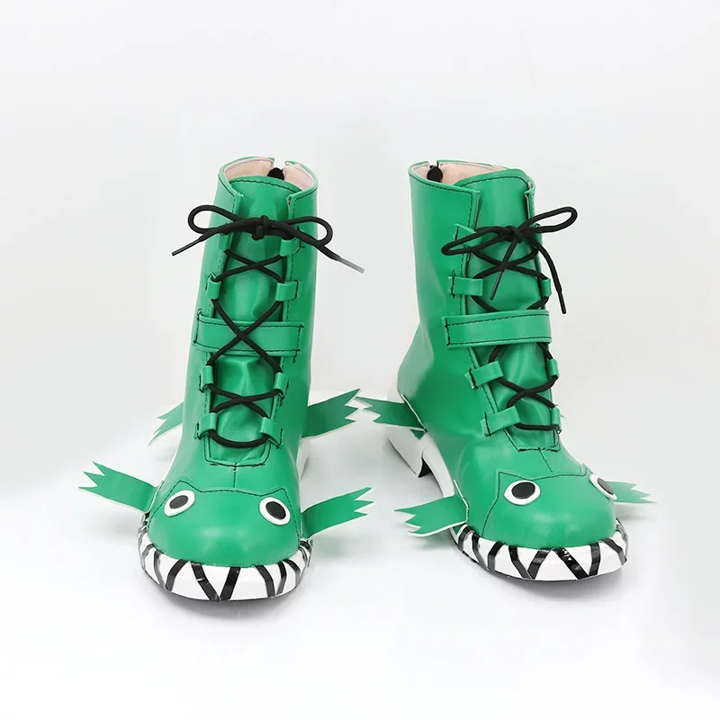 

Anime Clara Valac Cosplay Shoes Boots Uniform Halloween Carnival Party Women Men Customized